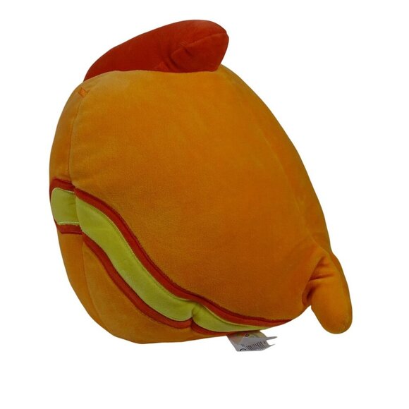 Squishmallows Kellytoy Nichelle the Parasaurolophus Orange Plush Stuffed Toy - Picture 2 of 7